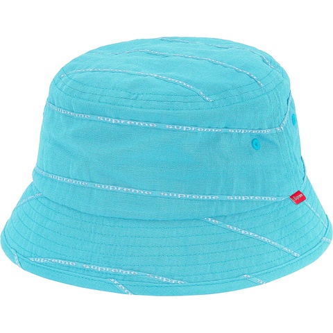 Supreme Jacquard Linen Crusher - Cyan