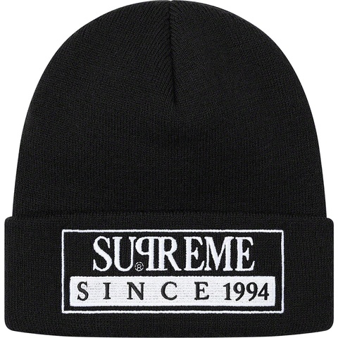 Supreme Reserved Beanie - Black