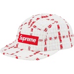 Supreme Ribbon Bouclé Camp Cap (SS20) - White