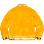 Supreme Faux Fur Varsity Jacket (SS20) - Yellow
