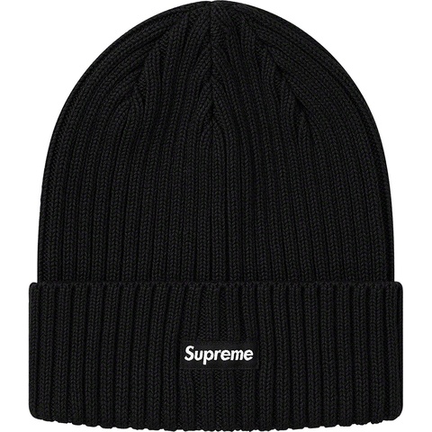 Supreme Overdyed Beanie - Black
