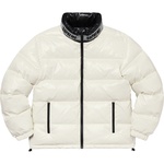 Supreme Shiny Reversible Puffy Jacket (SS20) - White