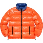 Supreme Shiny Reversible Puffy Jacket (SS20) - Orange
