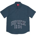 Supreme Arc Logo S S Work Shirt (SS20) - Navy