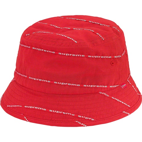 Supreme Jacquard Linen Crusher - Red