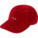 Supreme Corduroy 6-Panel (SS20) - Red