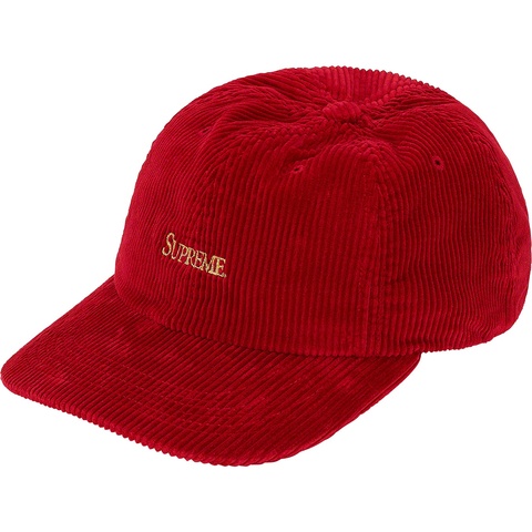 Supreme Corduroy 6-Panel - Red