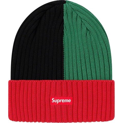 Supreme Overdyed Beanie - Mixed Red