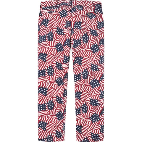 Supreme Work Pant - Flags