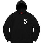 Supreme S Logo Hooded Sweatshirt (SS20) - Black