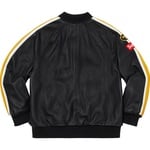 Supreme Supreme Vanson Leathers Perforated Bomber Jacket (SS20) - Black
