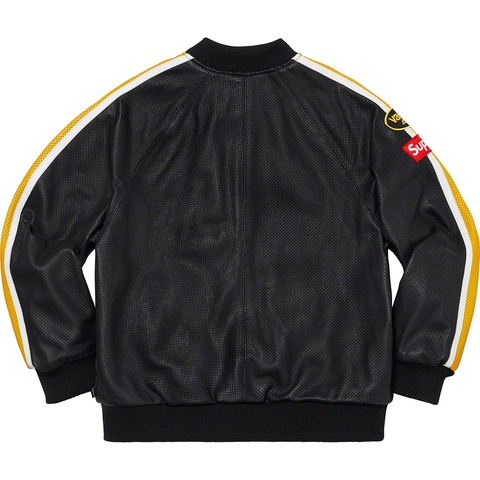 Supreme Supreme®/Vanson Leathers® Perforated Bomber Jacket - Black