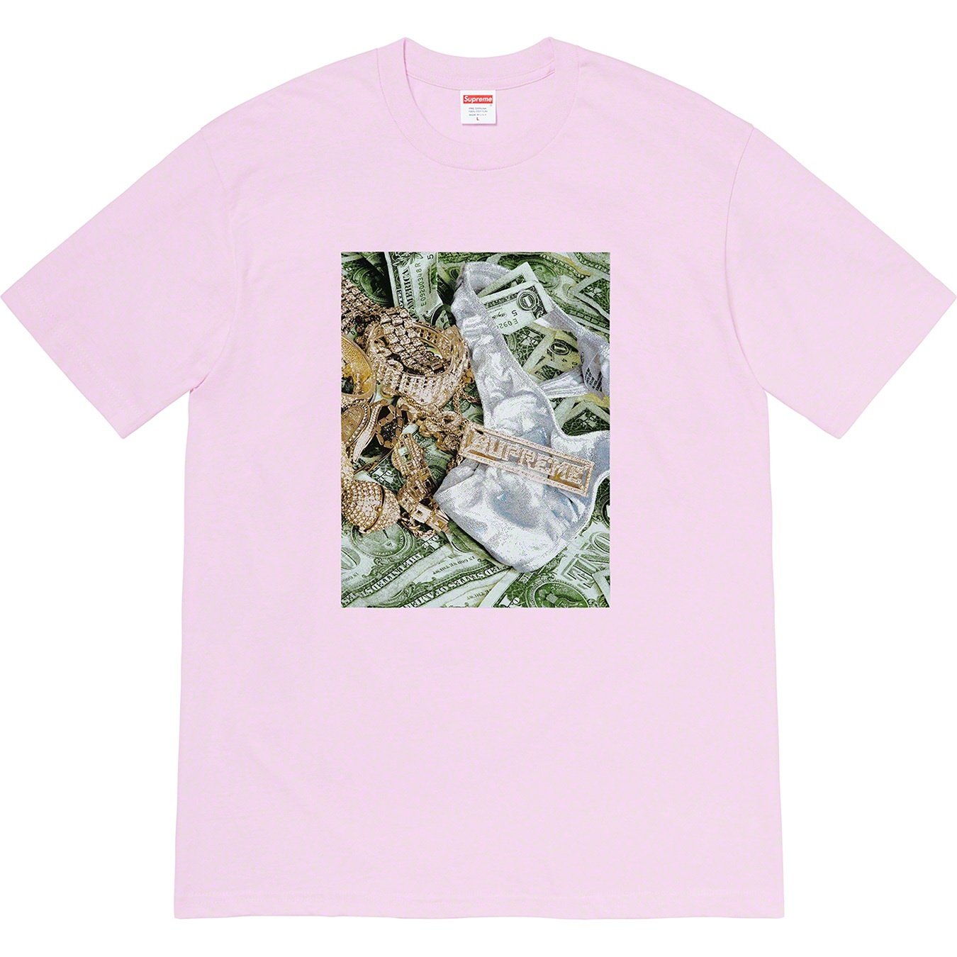 Supreme Bling Tee (SS20) - Light Purple - $38