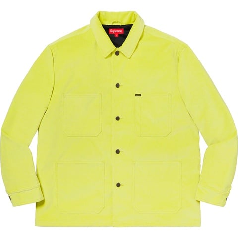 Velvet Chore Coat - spring/summer 2020 - Supreme