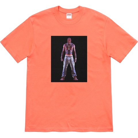 Supreme Tupac Hologram Tee - Neon Orange