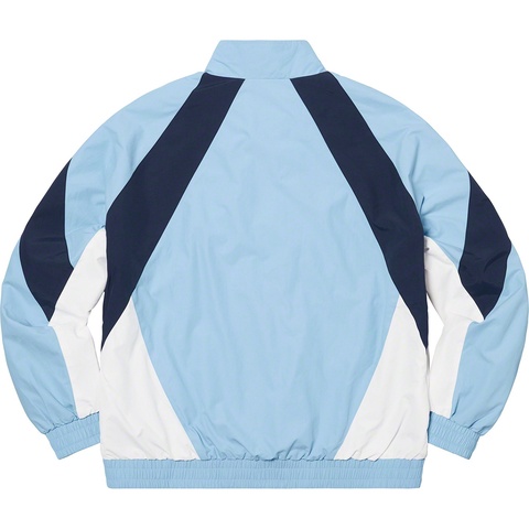 Supreme Paneled Track Jacket - Light Blue