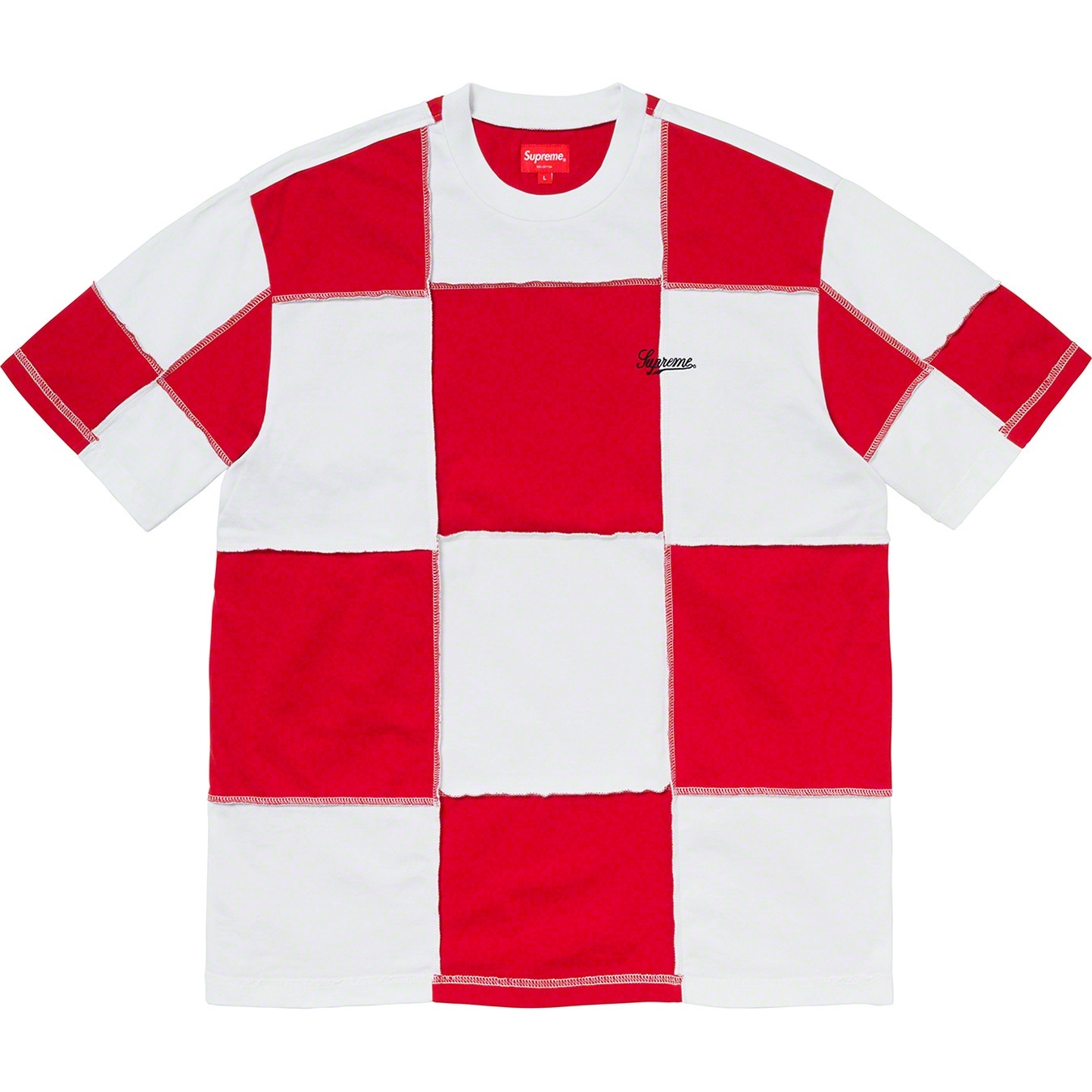 Supreme Patchwork S S Top (SS20) - White - $88