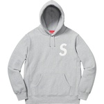 Supreme S Logo Hooded Sweatshirt (SS20) - Heather Grey