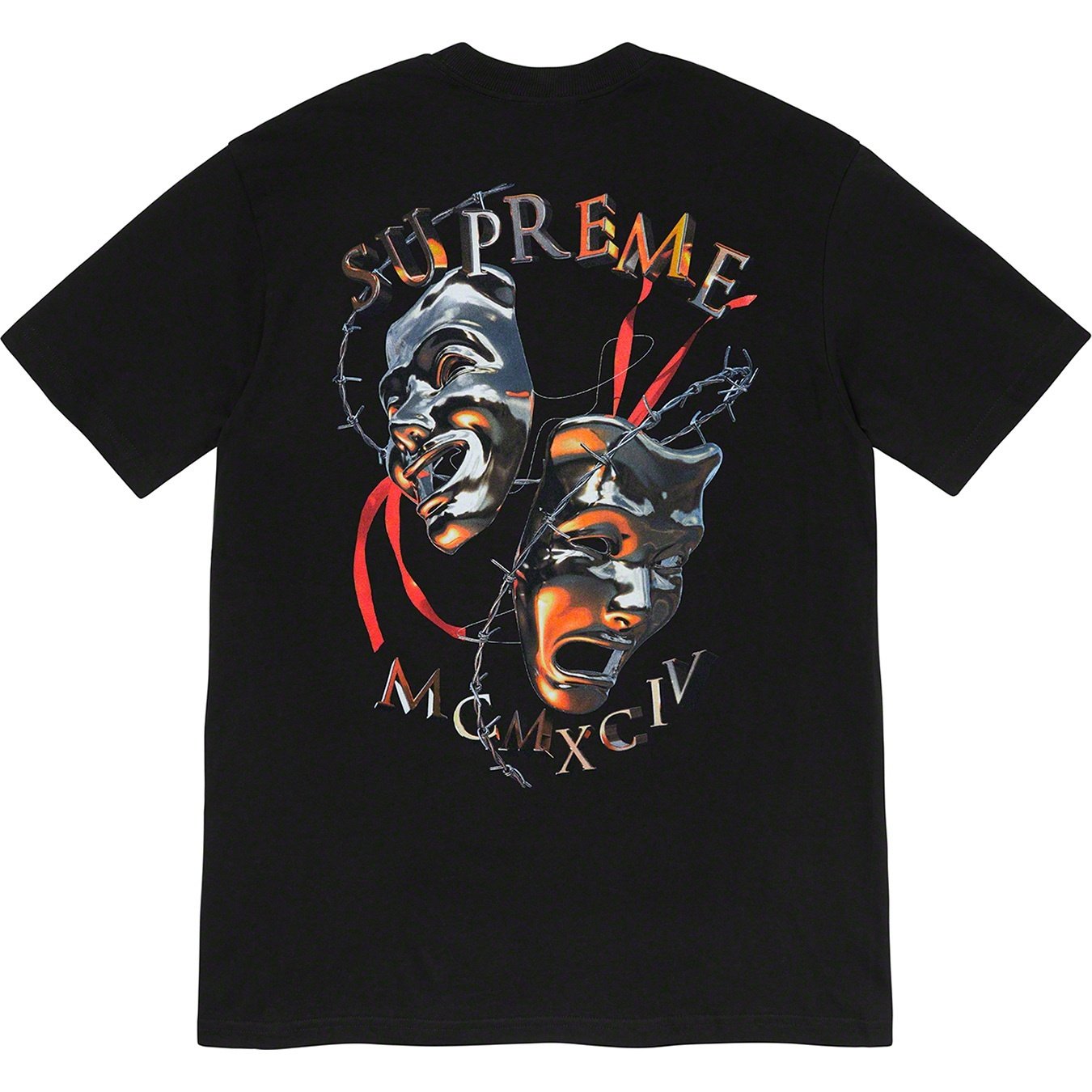 Supreme Laugh Now Tee (SS20) - Black - $38