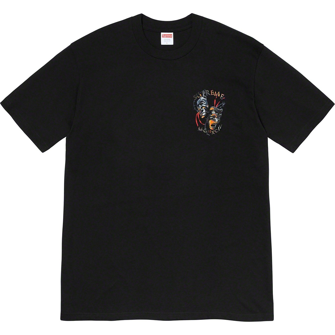 Supreme Laugh Now Tee (SS20) - Black - $38