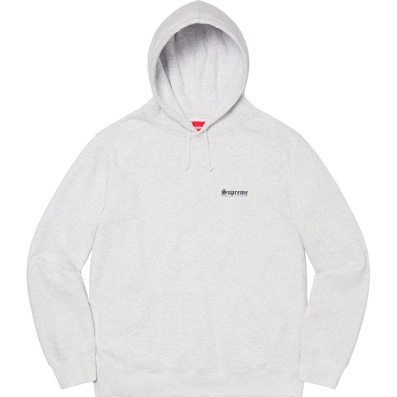 Supreme Mary Hooded Sweatshirt (SS20) - Ash Grey - $178