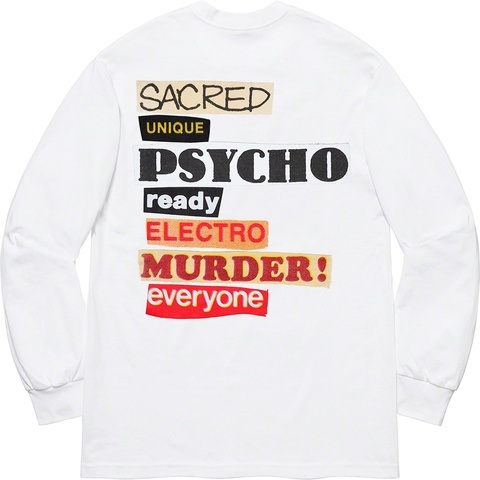 Supreme Sacred Unique L/S Tee - White