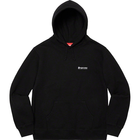 Supreme Mary Hooded Sweatshirt - Black