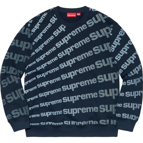 Supreme Radial Crewneck - Navy