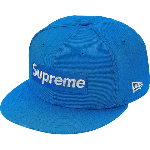 Supreme $1M Metallic Box Logo New Era® - Light Blue
