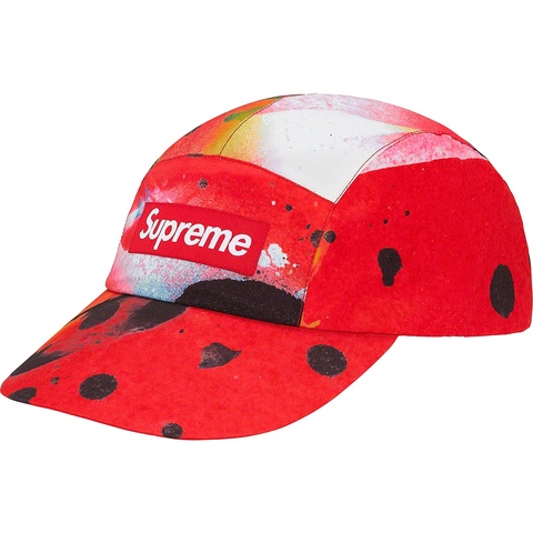 Supreme GORE-TEX Long Bill Camp Cap - Rammellzee Red