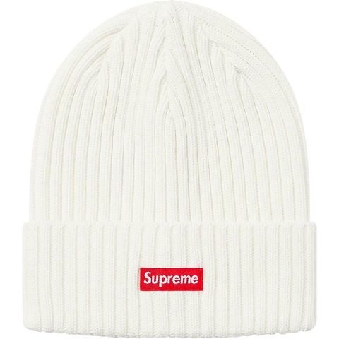 Supreme Overdyed Beanie - White