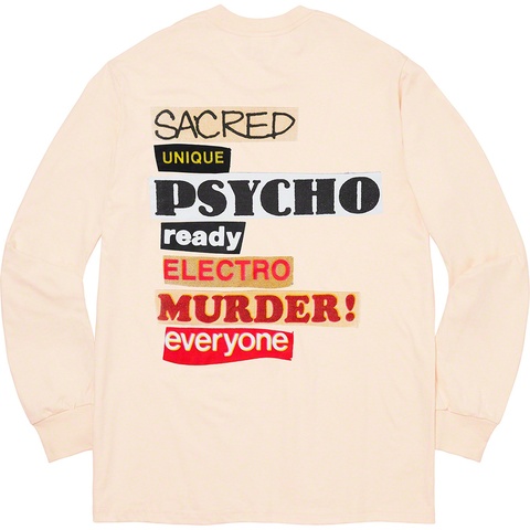 Supreme Sacred Unique L/S Tee - Natural