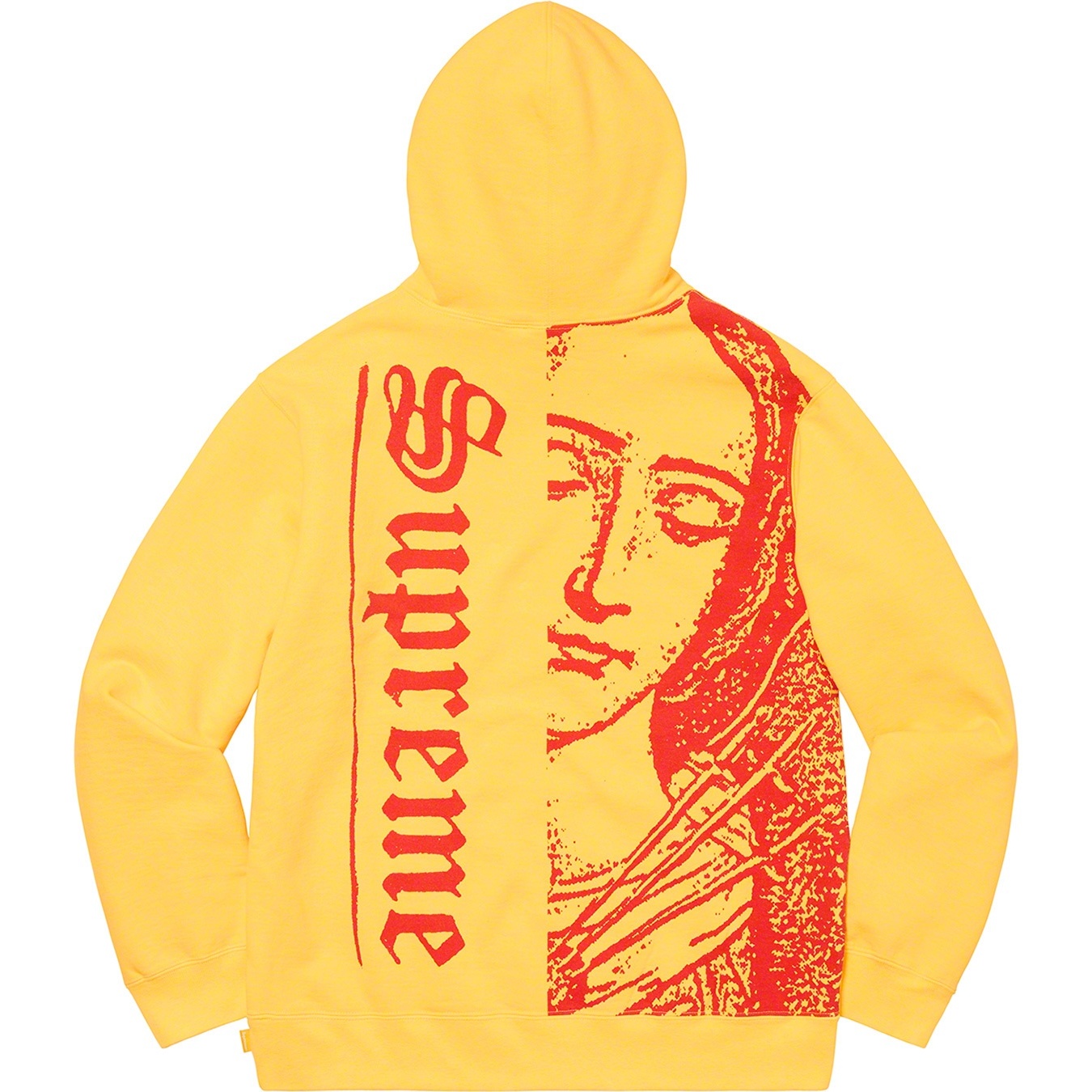 Supreme Mary Hooded Sweatshirt (SS20) - Pale Gold - $178