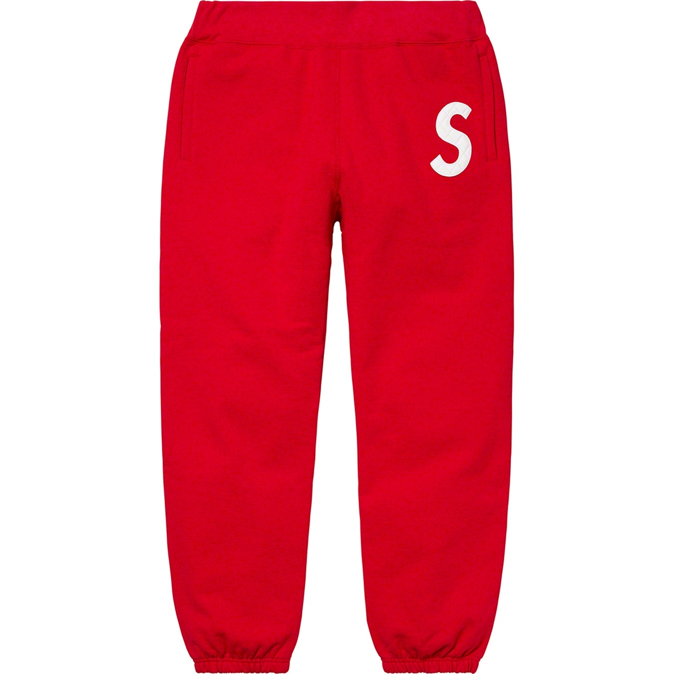 Supreme S Logo Sweatpant (SS20) - Red - $158