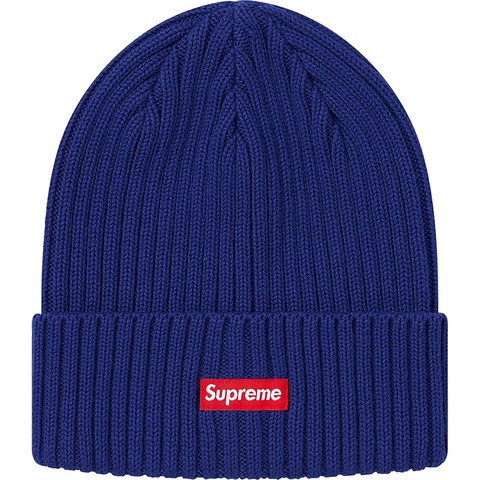 Supreme Overdyed Beanie - Dark Royal