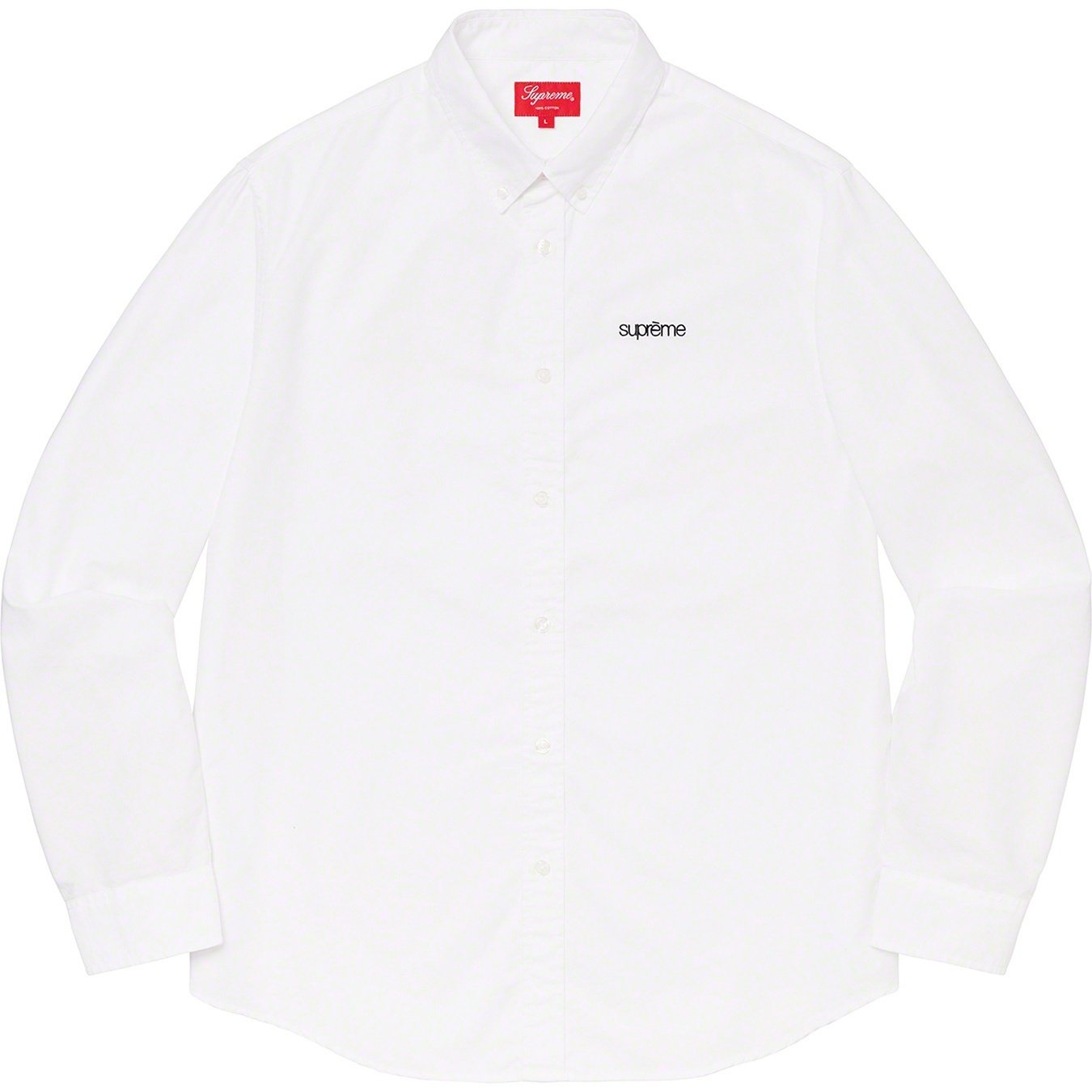 Supreme Oxford Shirt (SS20) - White - $118