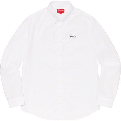 Supreme Oxford Shirt - White