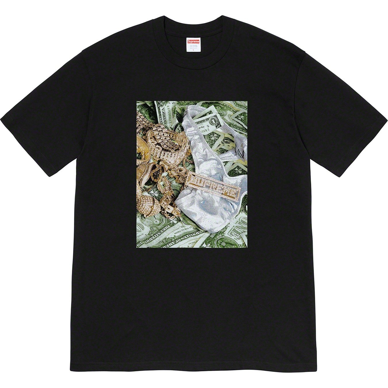 Supreme Bling Tee (SS20) - Black - $38