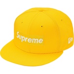 Supreme $1M Metallic Box Logo New Era (SS20) - Yellow