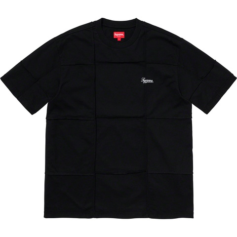 Supreme Patchwork S/S Top - Black