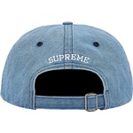 Supreme License Plate 6-Panel (SS20) - Denim
