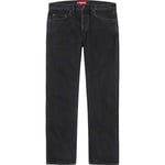 Supreme Stone Washed Black Slim Jean (SS20) - Washed Black