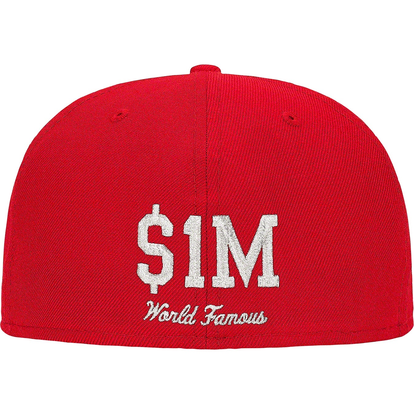 Supreme $1M Metallic Box Logo New Era (SS20) - Red - $48