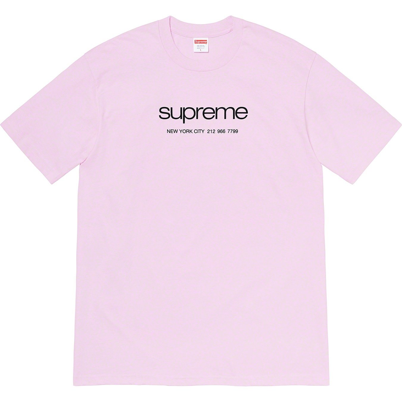 Supreme Shop Tee (SS20) - Light Purple - $38