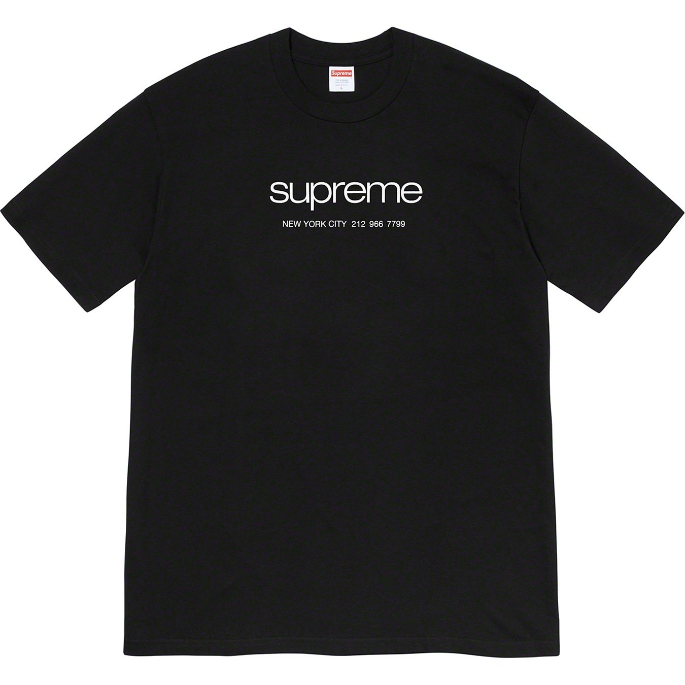 Supreme Shop Tee (SS20) - Black - $38
