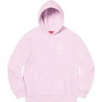 Supreme S Logo Hooded Sweatshirt (SS20) - Light Purple