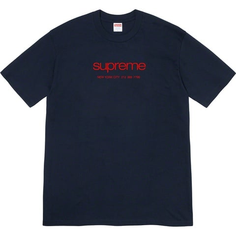 Supreme Shop Tee - Navy