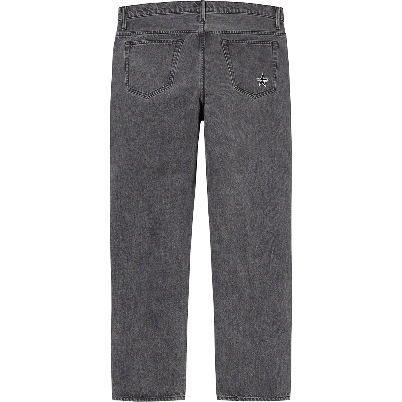 パンツ Supreme Regular Jean Washed Black Supreme Washed Regular Jean (SS20) - $148