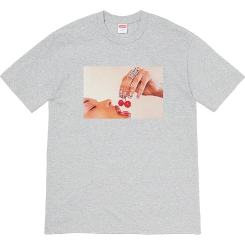 Supreme Cherries Tee - Heather Grey