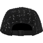Supreme Ribbon Bouclé Camp Cap (SS20) - Black